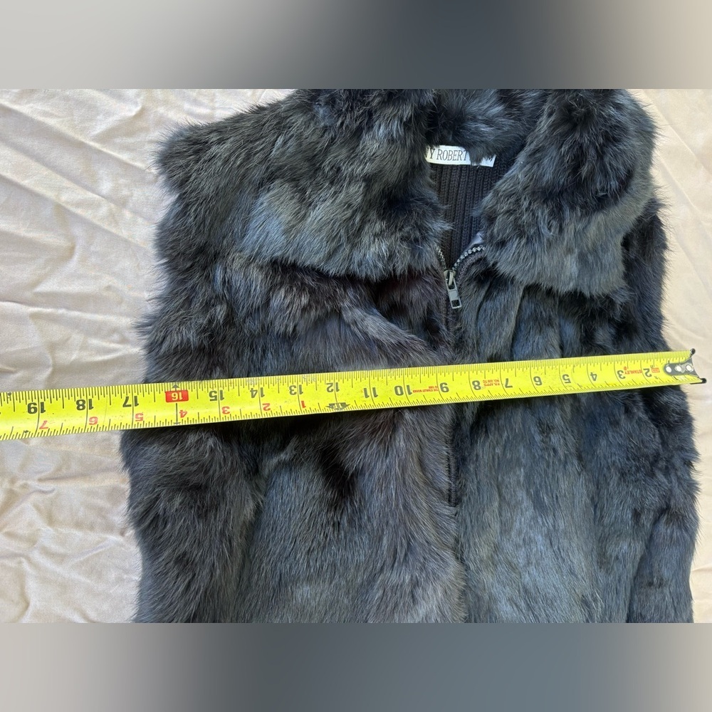 Danny Roberts - Authentic rabbit fur vest - size medium - Picture 8 of 8